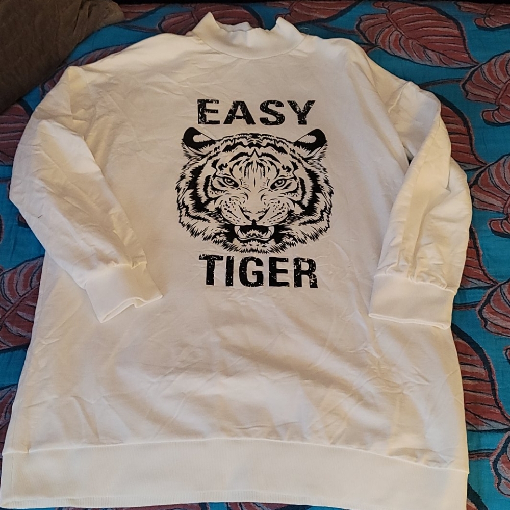 Tunic sweatshirt